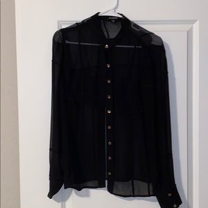 Sheer blouse